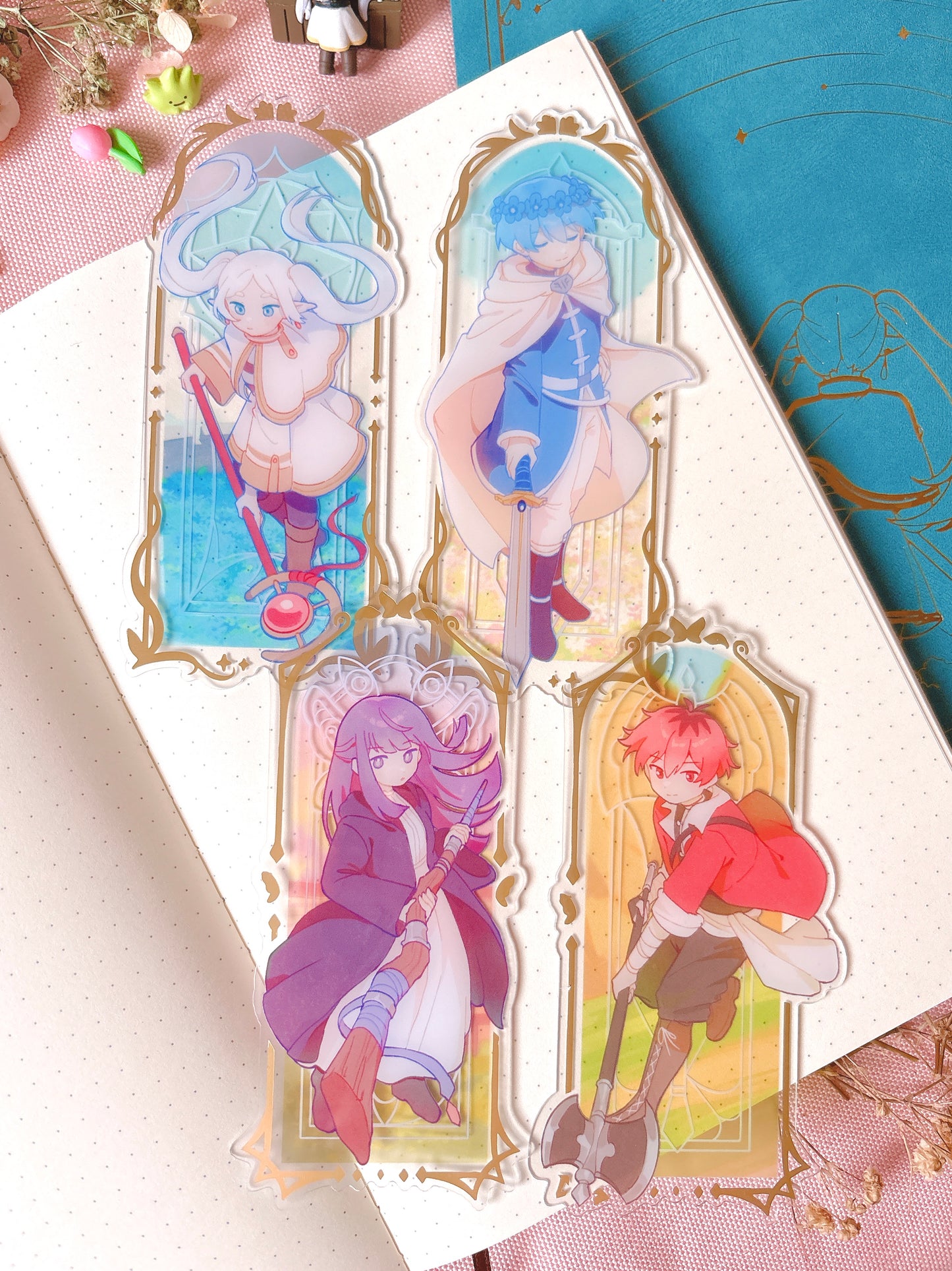 Frieren Foiled Bookmarks