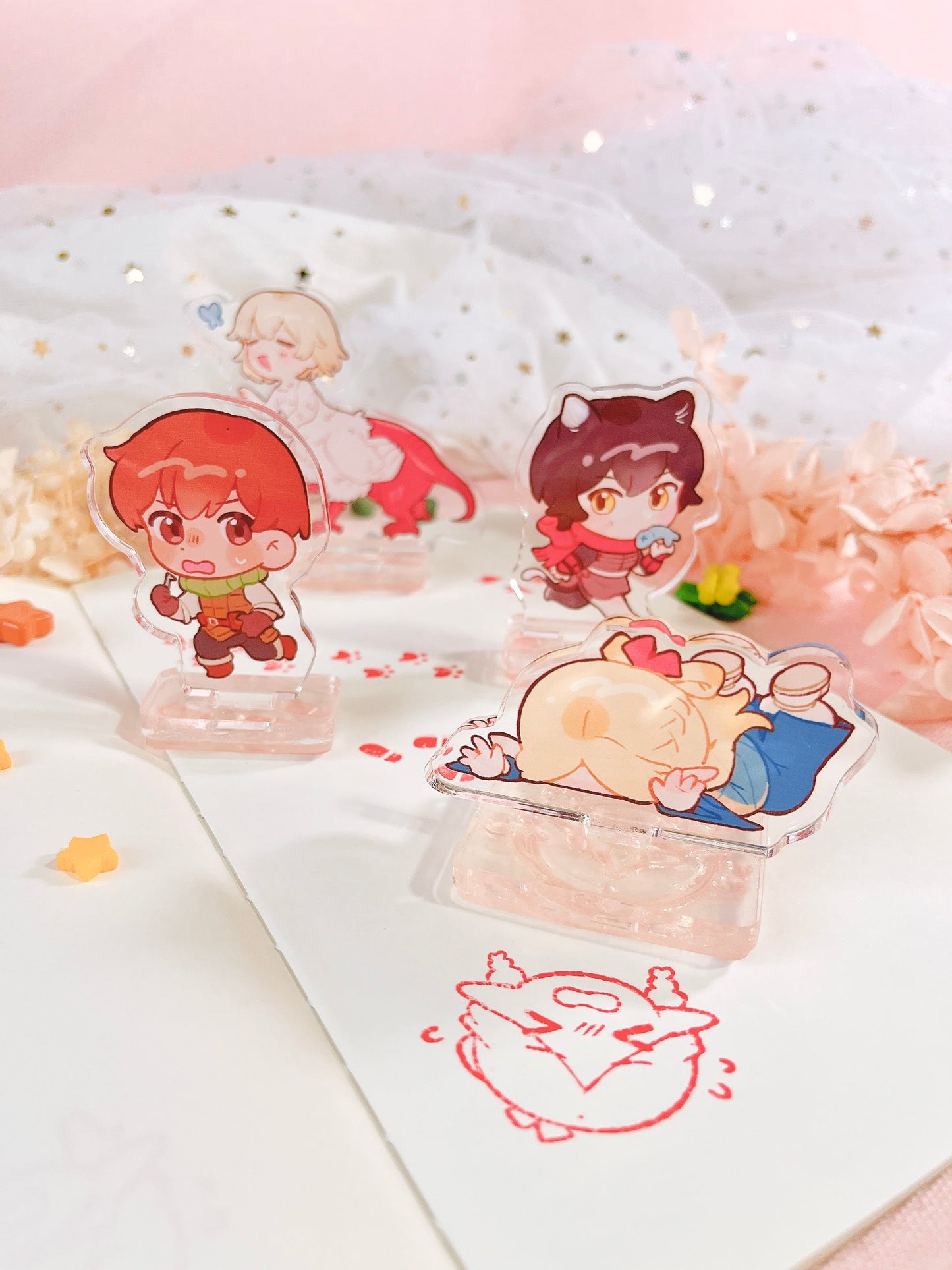 Dunmesh Rubber Stamp Standees