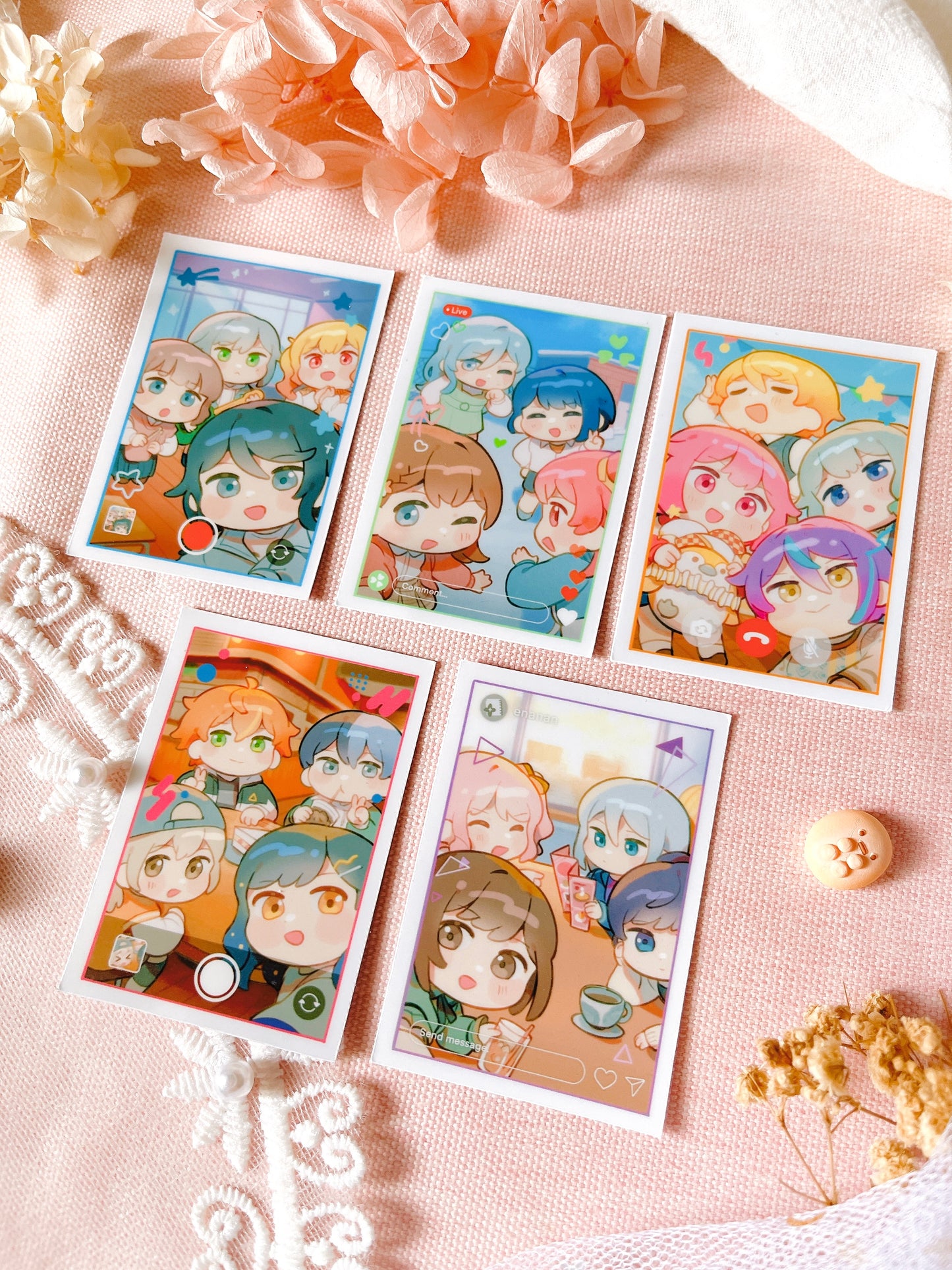 Proseka Phone Stickers