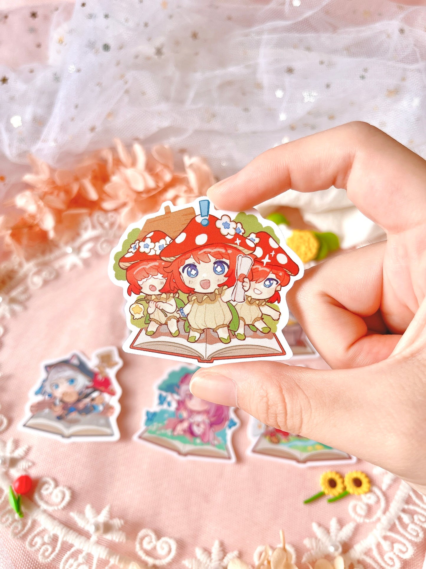 HSR Amphoreus RPG Stickers