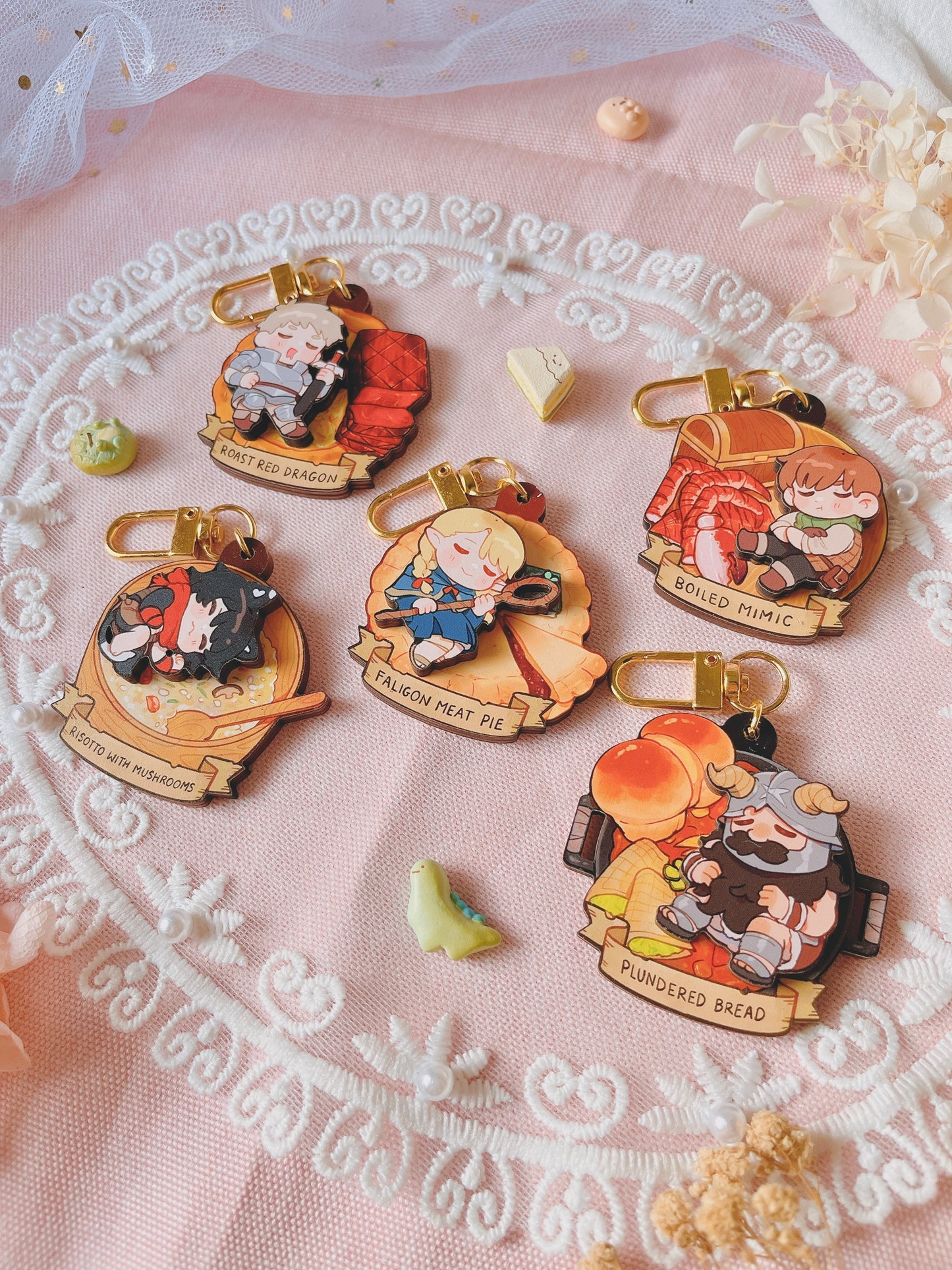 Dunmesh Food Coma Charms