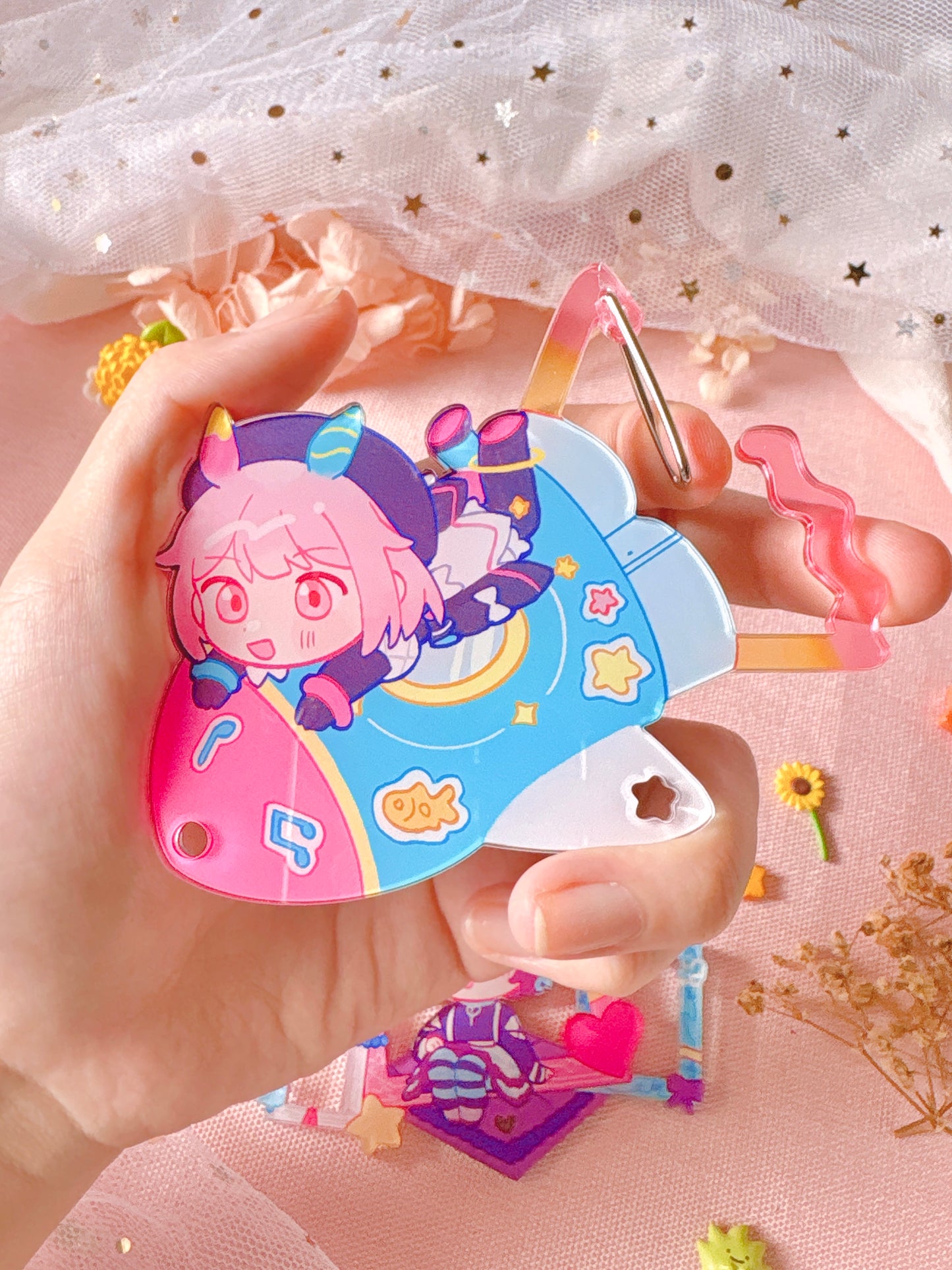 [PREORDER] Proseka Carabiner and Gummy charms set! (SHIPS JUNE)