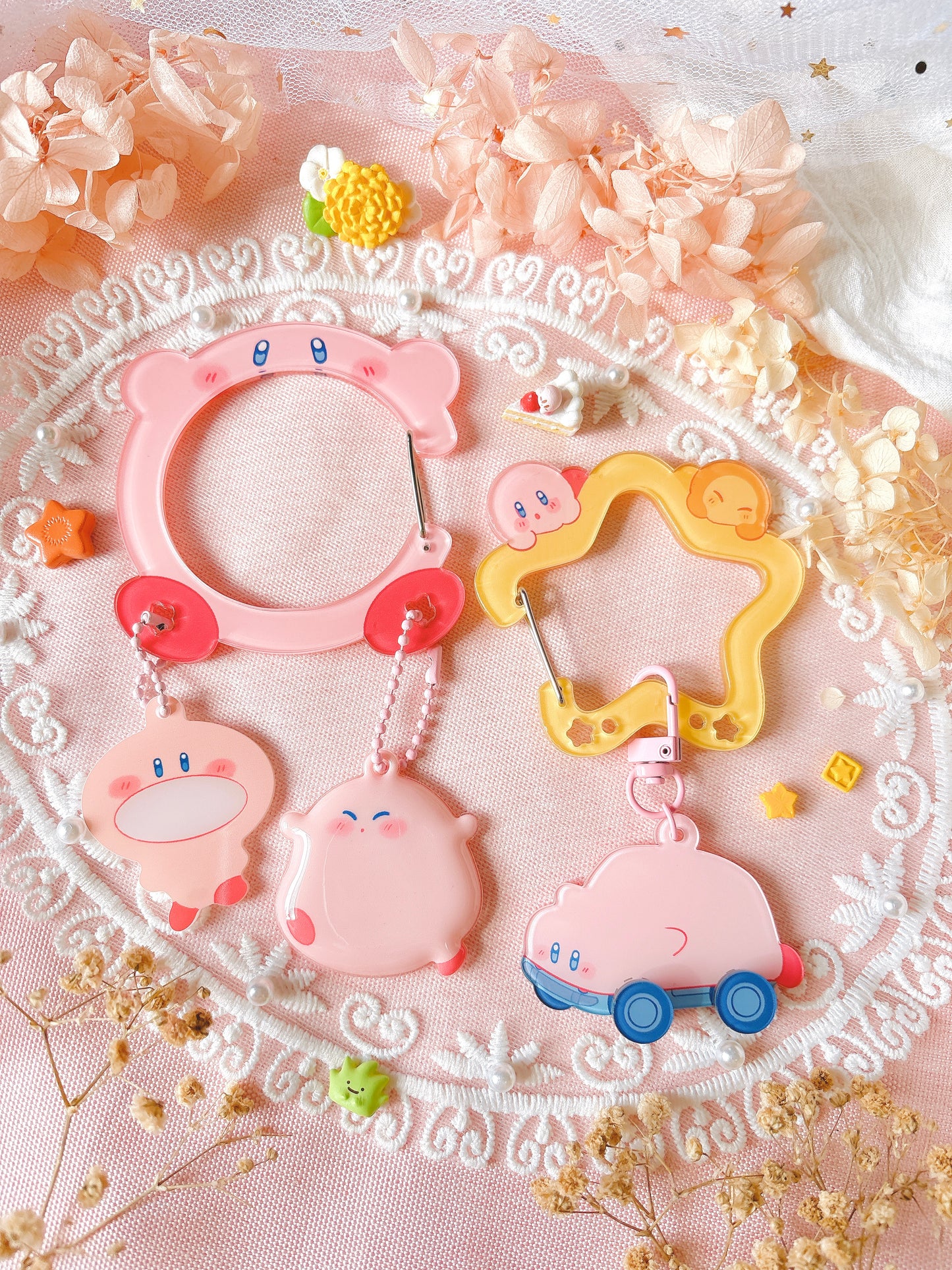 [PREORDER] Kirbo Carabiners and Charms (SHIPS MAR)