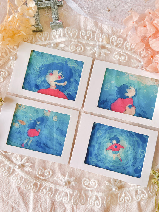 Submerged Polaroids