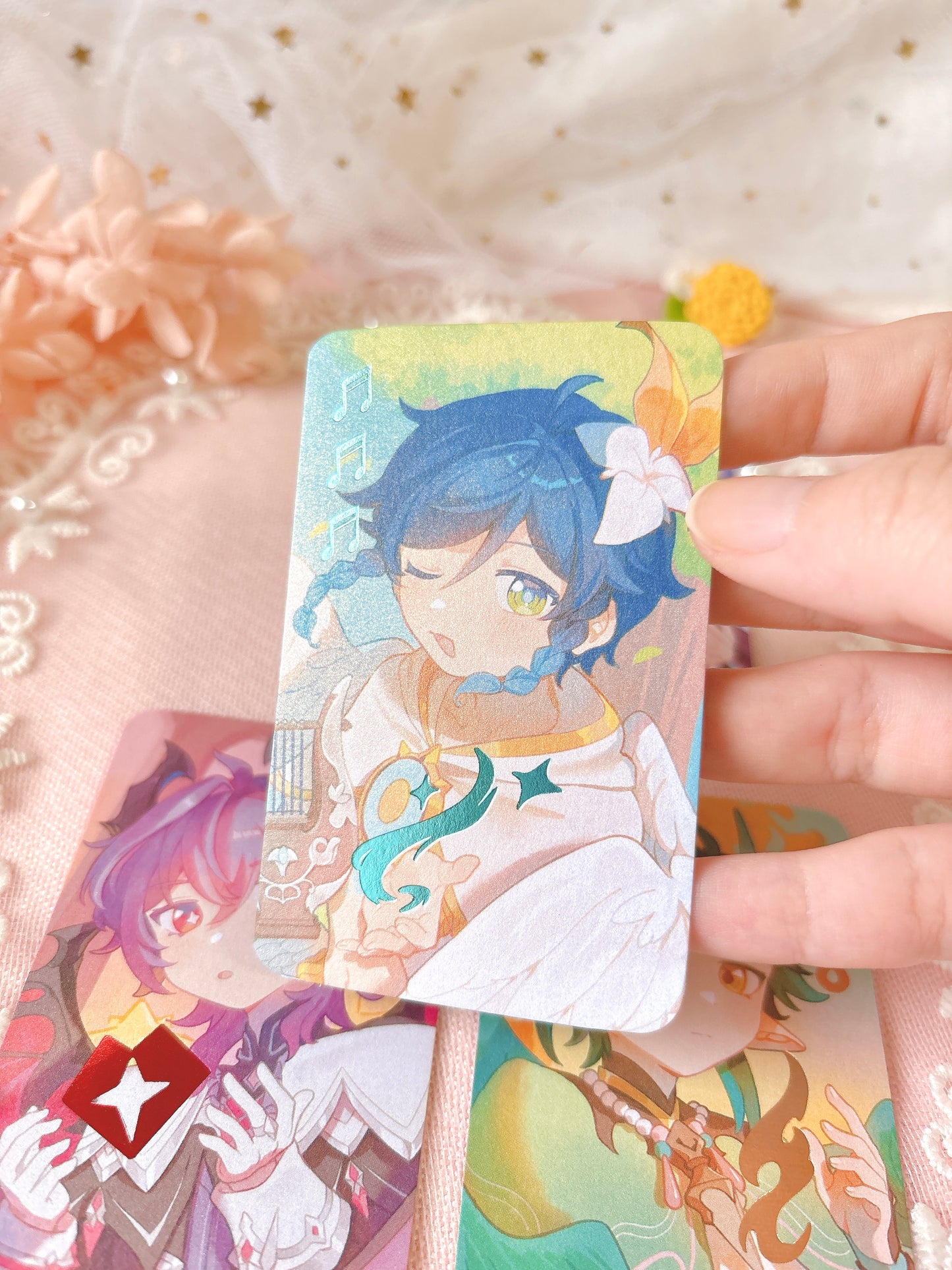 Genshin Angel/Devil Pouch Set