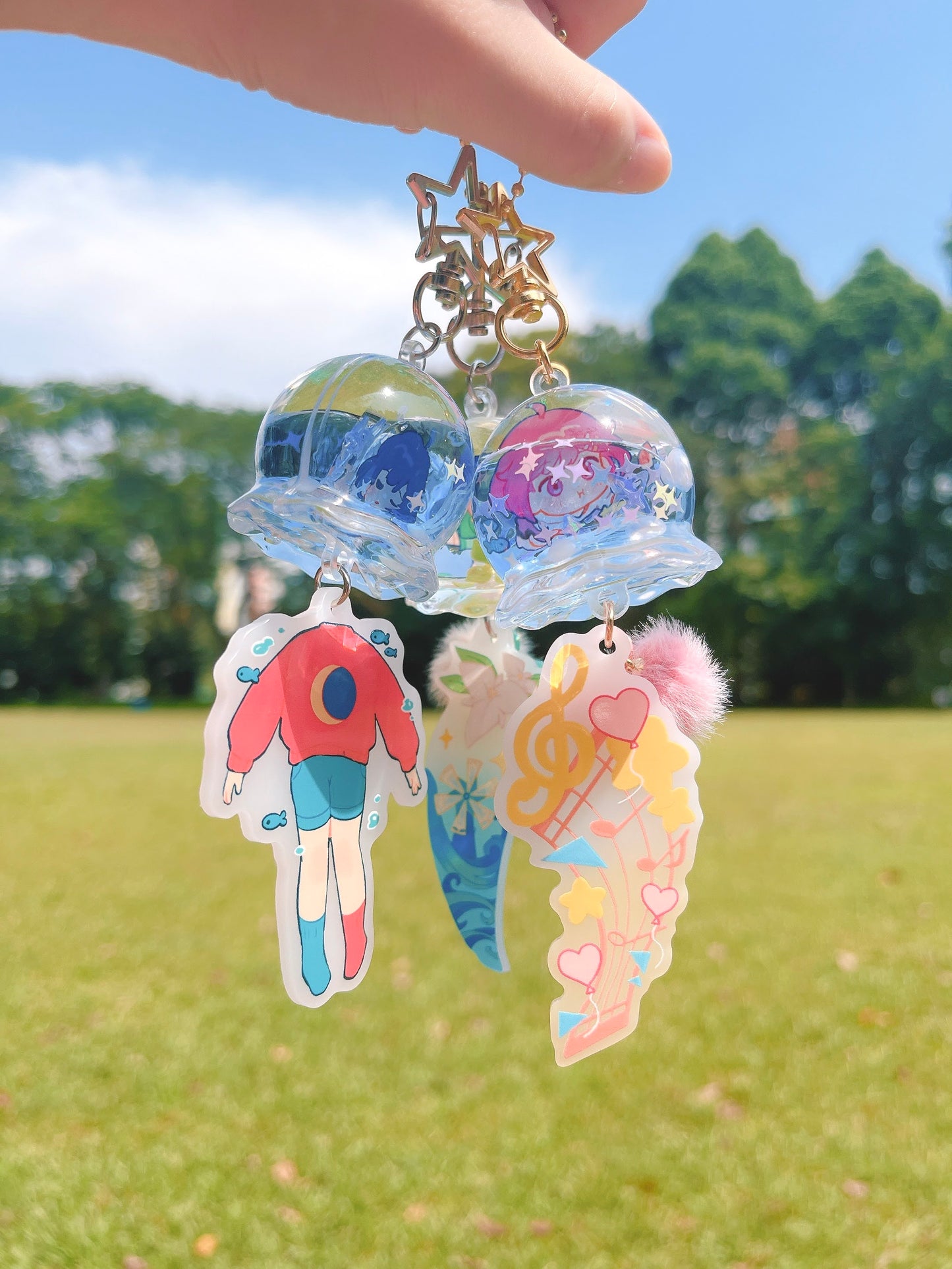 Oil Windchime Charms