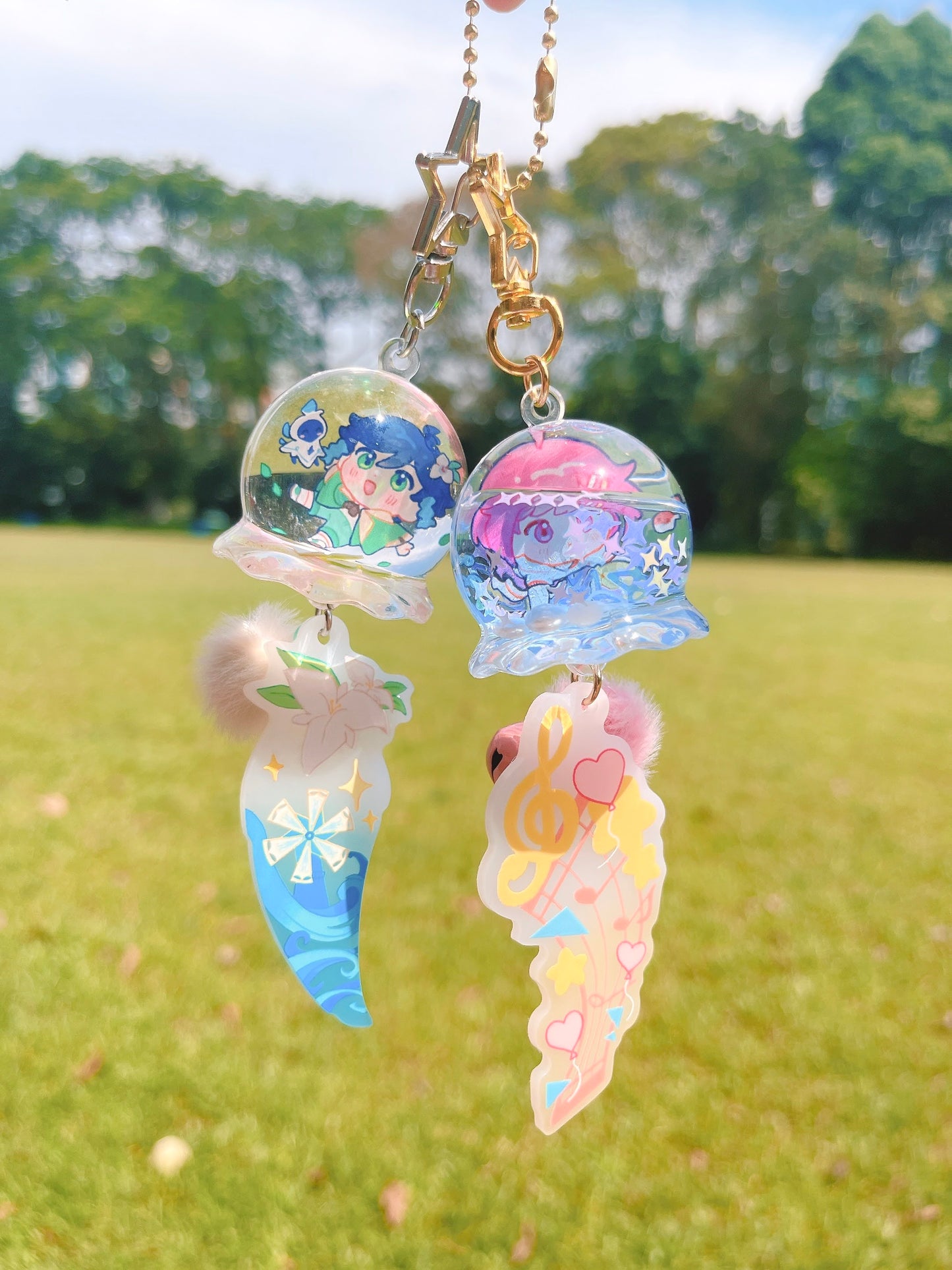 Oil Windchime Charms