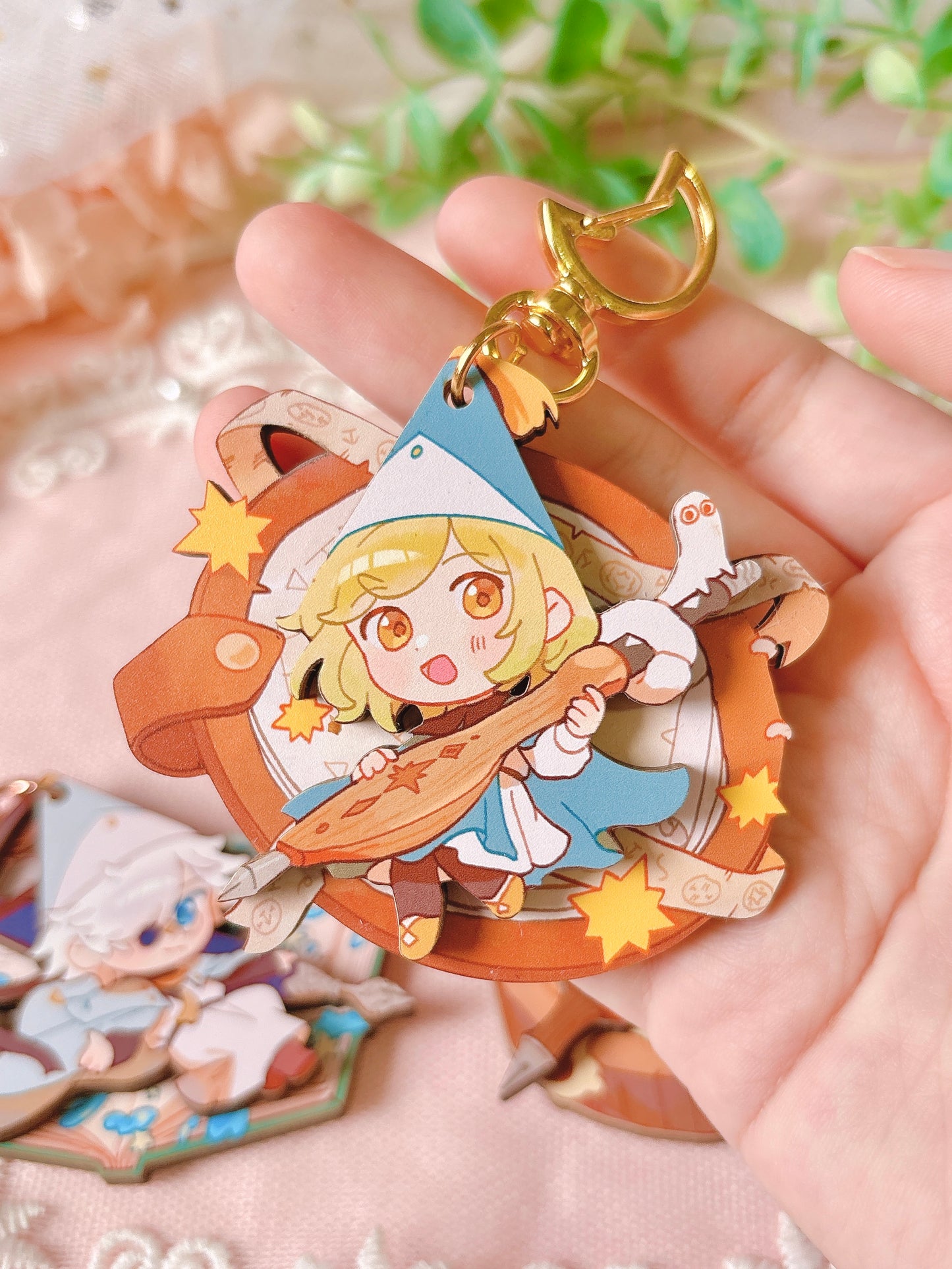 [PREORDER] WHA Wooden Charms (SHIPS SEPT)
