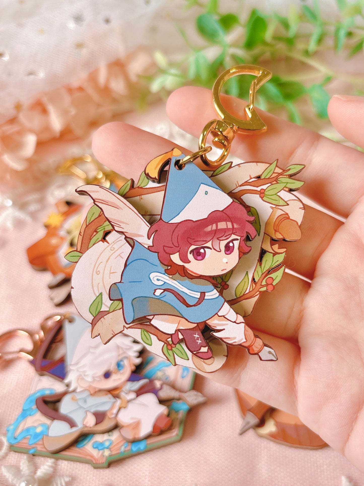 [PREORDER] WHA Wooden Charms (SHIPS SEPT)