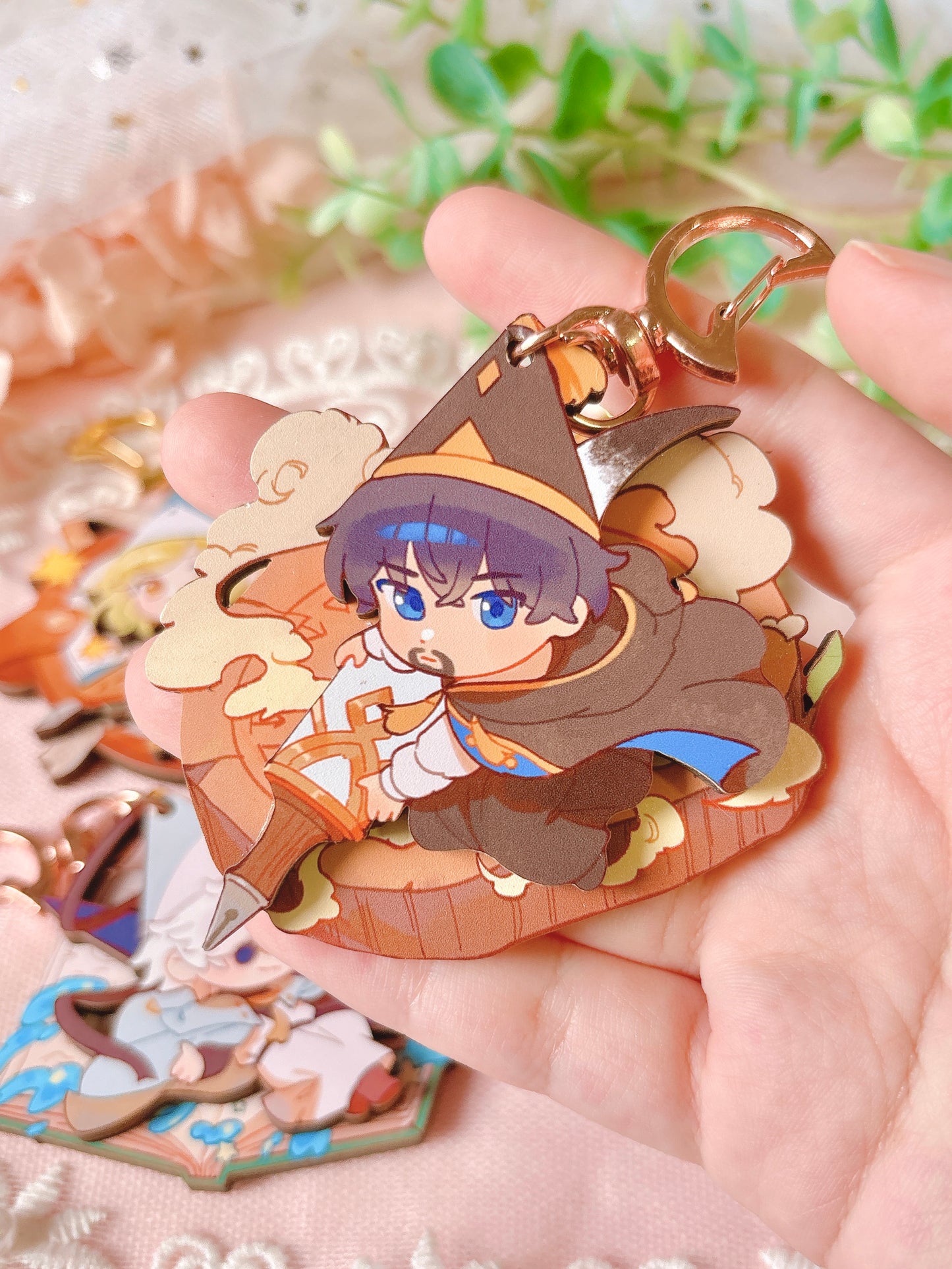 [PREORDER] WHA Wooden Charms (SHIPS SEPT)