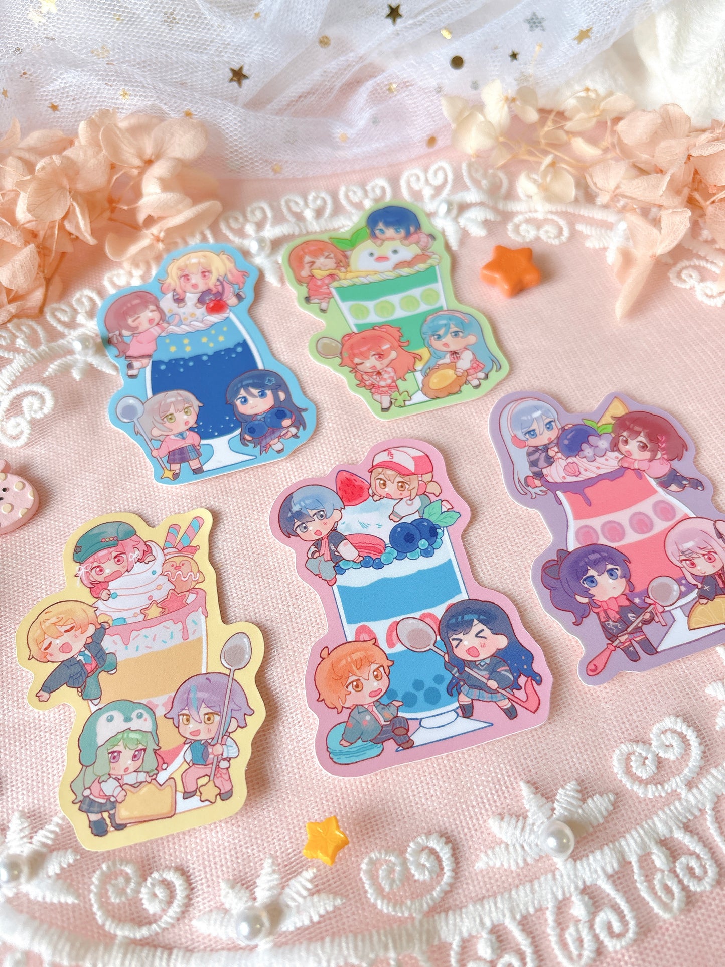 Proseka Melopale Drink Stickers