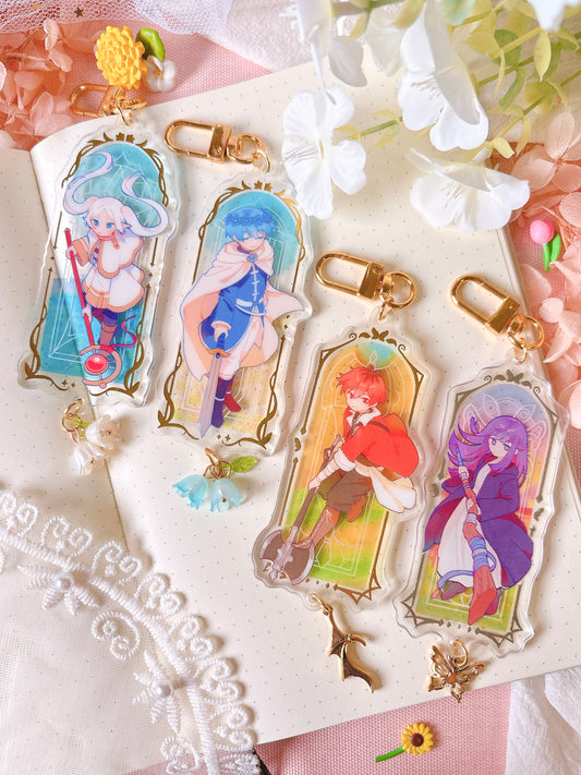 Frieren Foiled Charms