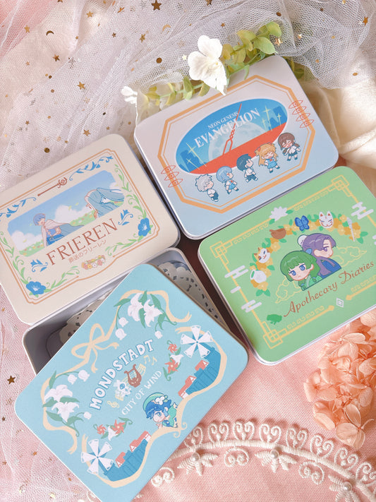 [PREORDER] Biscuit Tins (SHIPS SEPT)