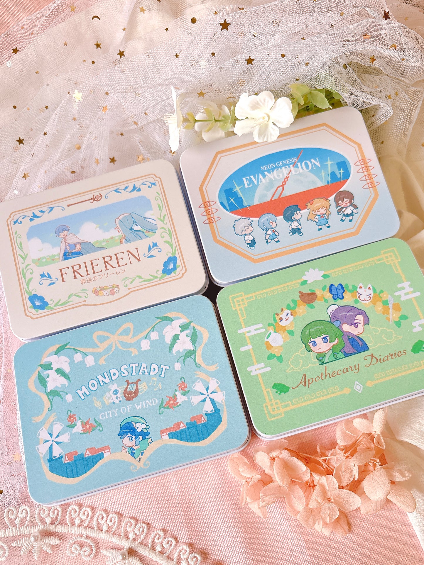 [PREORDER] Biscuit Tins (SHIPS SEPT)