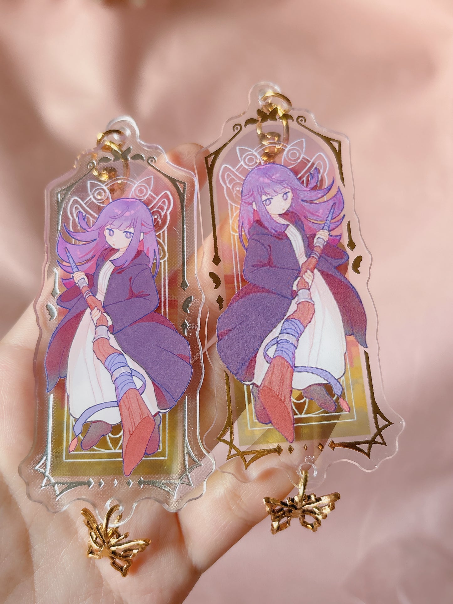 Frieren Foiled Charms