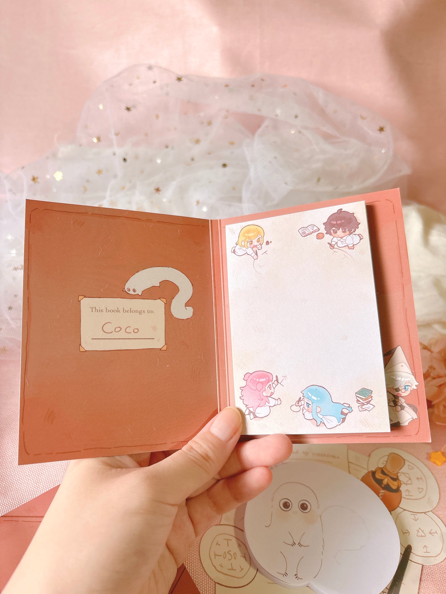 [PREORDER] WHA Sticky Memopads (SHIPS SEPT)