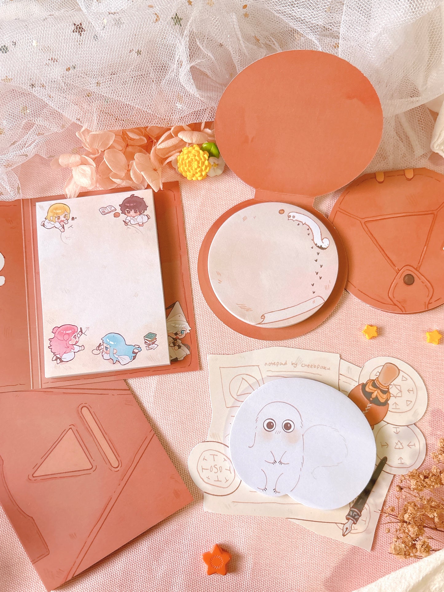[PREORDER] WHA Sticky Memopads (SHIPS SEPT)