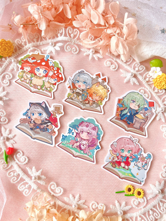 [PREORDER] HSR Amphoreus RPG Stickers (SHIPS MAR)