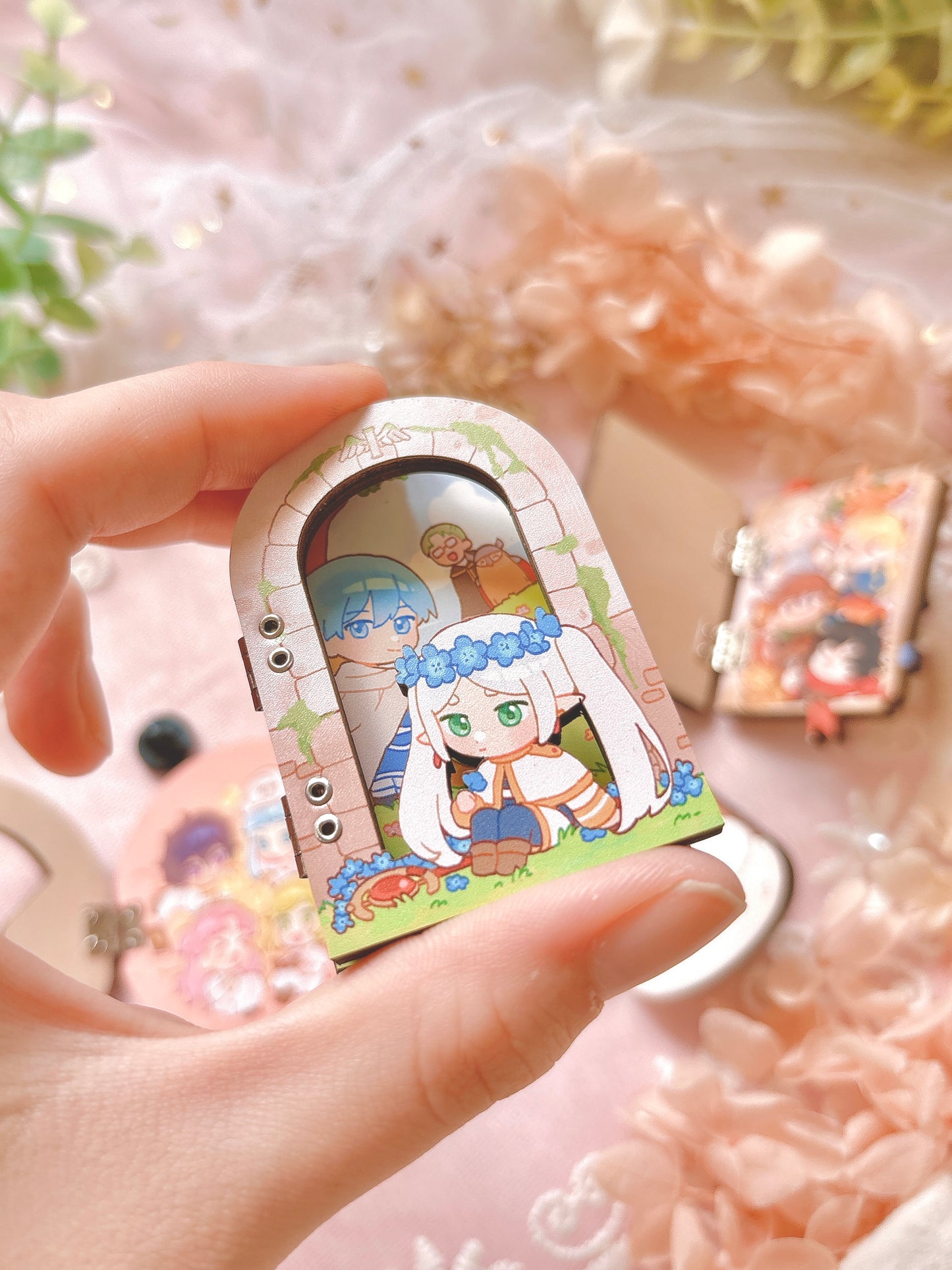 [PREORDER] Fantasy Big 3 Hinged Wooden Pins (SHIPS SEPT)