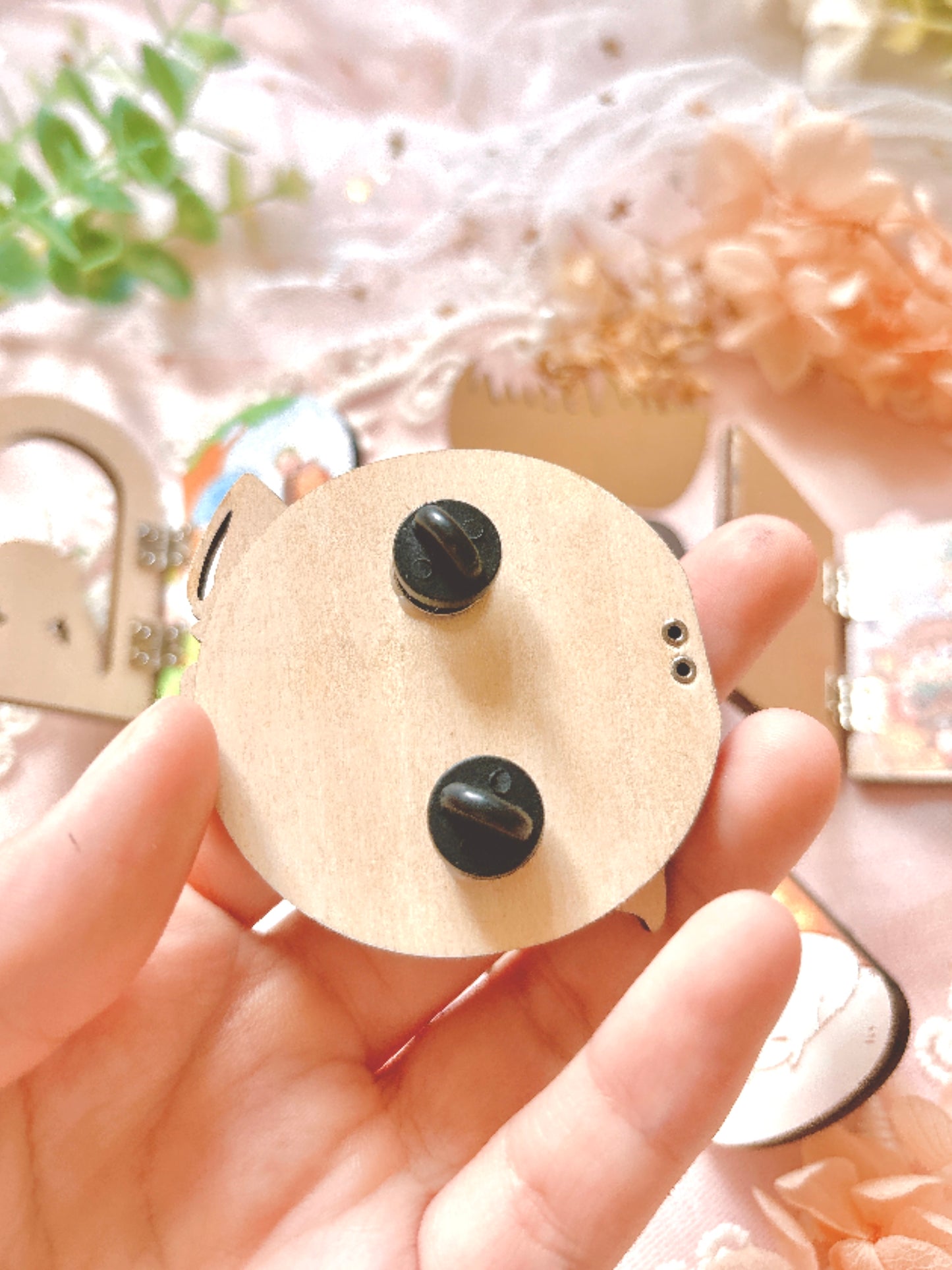 [PREORDER] Fantasy Big 3 Hinged Wooden Pins (SHIPS SEPT)