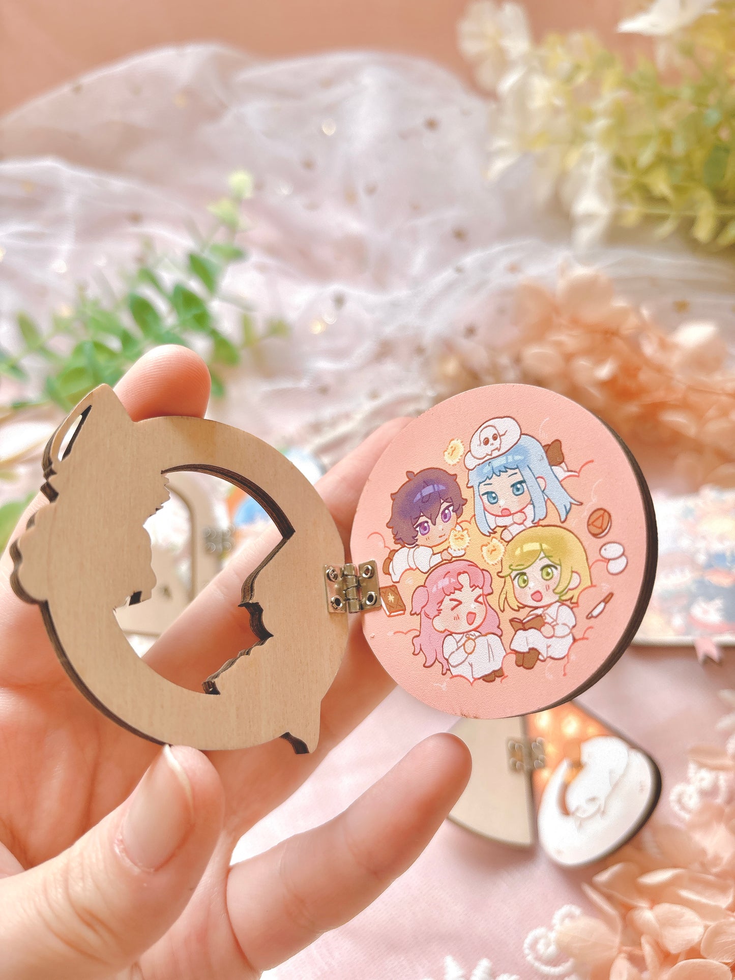 [PREORDER] Fantasy Big 3 Hinged Wooden Pins (SHIPS SEPT)